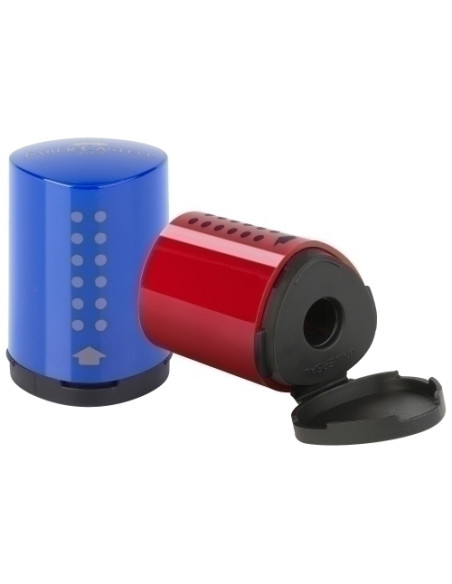 AFILALAPIZ FABER-CASTELL GRIP MINI CON DEPOSITO SURTIDOS 2 col