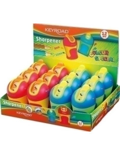 AFILALAPIZ KEYROAD DOBLE CDEPOSITO SURTIDO EXPOSITOR de 12