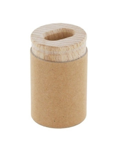 AFILALAPIZ KUM MADERA 2 USOS con DEPOSITO CILINDRICO CAJA de 20