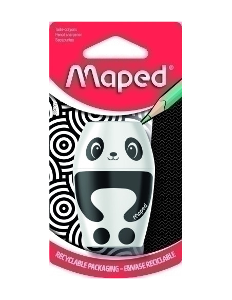 AFILALAPIZ MAPED 1 USO SHAKER FANCY PANDA CON DEPOSITO BLISTER de 1