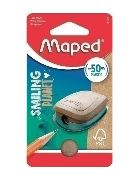 AFILALAPIZ MAPED SMILING PLANET CON DEPOSITO 1 USO BLISTER DE 1