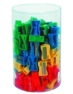 AFILALAPIZ PLASTICO POESSA 1 ORIFICIO SURTIDO