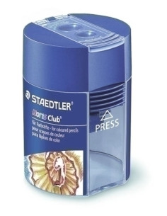 AFILALAPIZ STAEDTLER DOBLE CDEPOSITO TRANSPARENTE EXPOSITOR 10