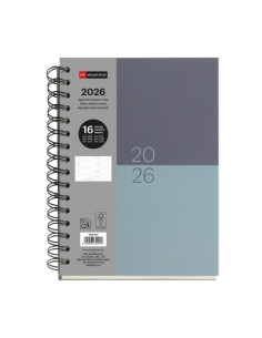 AGENDA ANUAL 2025-26 MIQUELRIUS 16 MESES WIRE-O tapa EXTRA PLUS 4 156x213 SV APAIS DUOTONO