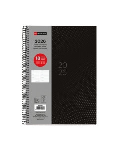 AGENDA ANUAL 2025-26 MIQUELRIUS 18 MESES ESPIRAL tapa EXTRA PLUS 4 155x213 SV APAIS DOTS