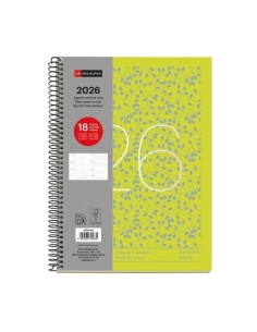 AGENDA ANUAL 2025-26 MIQUELRIUS 18 MESES ESPIRAL tapa EXTRA PLUS 4 155x213 SV APAIS HOJAS