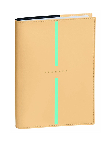 AGENDA ANUAL 2025-26 QUO VADIS 16 MESES SV 15x21cm PLAN NOTE  BILLY CREMA