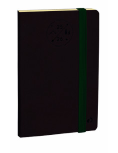 AGENDA ANUAL 2025-26 QUO VADIS 16 MESES SV 16x24cm HORIZONTAL  EVEREST GRANATE