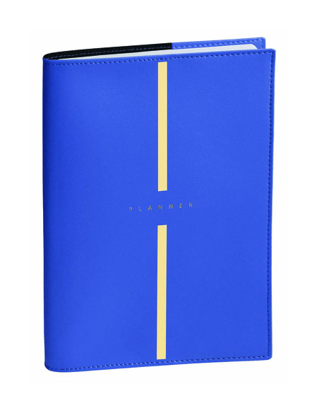 AGENDA ANUAL 2025-26 QUO VADIS 16 MESES SV 16x24cm PLAN WEEK  BILLY AZUL LAVANDA 