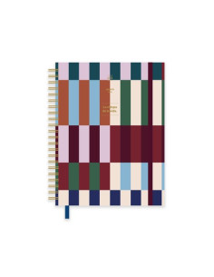 AGENDA ANUAL 2026 UO WIRE-O tapa EXTRADURA con GOMA A5 210x148 SV COPENAGHE