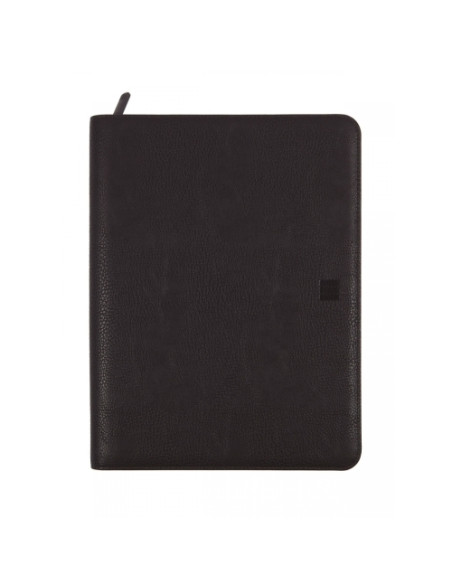 AGENDA ANUAL FINOCAM OPEN CREMALLERA JA964 ANILLAS CON PORTADOCUMENTOS 4000 210x297 SV NEGRO