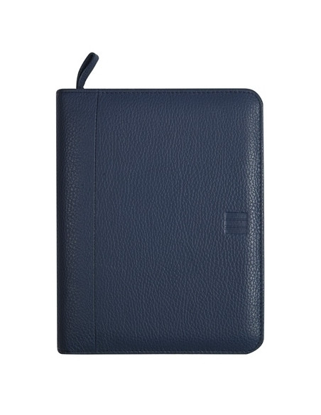 AGENDA ANUAL FINOCAM OPEN PIEL CREMALLERA ANDREA 500 117x181 SV AZUL