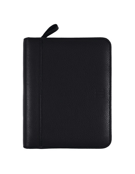 AGENDA ANUAL FINOCAM OPEN PIEL CREMALLERA ANDREA 500 117x181 SV NEGRO