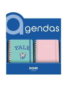 AGENDA ESCOLAR 2025-26 DOHE PREMIUM A5 SV SURTIDO EXPOSITOR DE 32