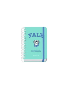 AGENDA ESCOLAR 2025-26 DOHE PREMIUM YALE DOG WIRE-O tapa EXTRA A6 155x215 DP con GOMA