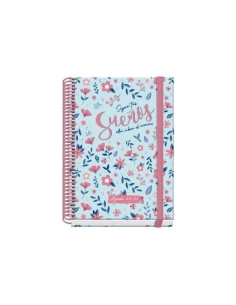 DOHE AGENDA ESCOLAR PRIME A5 ESPIRAL SV BLOSSOM 2025-2026