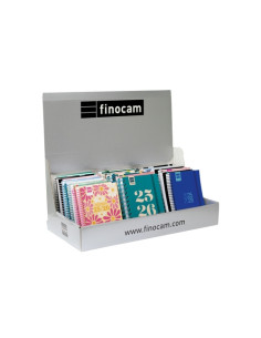 AGENDA ESCOLAR 2025-26 FINOCAM C2350 8 SURTIDO EXPOSITOR DE 35