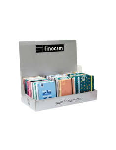 AGENDA ESCOLAR 2025-26 FINOCAM C2400 8 SURTIDO EXPOSITOR de 40