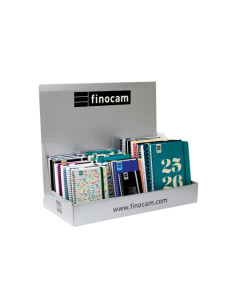 AGENDA ESCOLAR 2025-26 FINOCAM CATALAN C2450 SURTIDO EXPOSITOR de 45