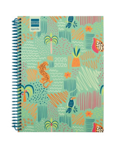 AGENDA ESCOLAR 2025-26 FINOCAM CATALAN DIVA ESPIRAL tapa EXTRADURA SV APAIS 4 155x212 SELVA