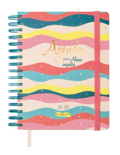 FINOCAM AGENDA TALKUAL ESPIRAL DOBLE 4 1DP TAPA DURA ALMAS 2025-2026