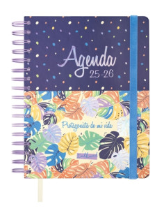 FINOCAM AGENDA TALKUAL ESPIRAL DOBLE 4 1DP TAPA DURA VIDA 2025-2026