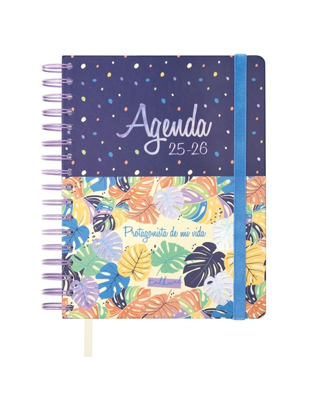 FINOCAM AGENDA TALKUAL ESPIRAL DOBLE 4 1DP TAPA DURA VIDA 2025-2026
