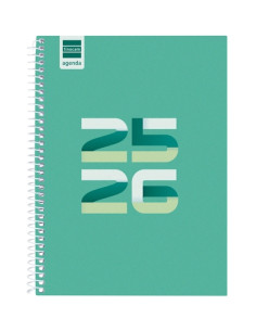 FINOCAM AGENDA COOL PARA ESTUDIANTES ESPIRAL 4 SVH VERDE 2025-2026