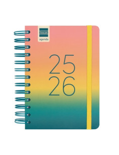 FINOCAM AGENDA COSMO PARA ESTUDIANTES ESPIRAL DOBLE 8 1DP IRIS 2025-2026