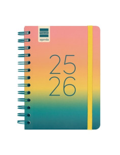 FINOCAM AGENDA COSMO PARA ESTUDIANTES ESPIRAL DOBLE 8 SVH IRIS 2025-2026