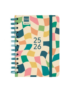 FINOCAM AGENDA COSMO PARA ESTUDIANTES ESPIRAL DOBLE 8 SVH KAI 2025-2026