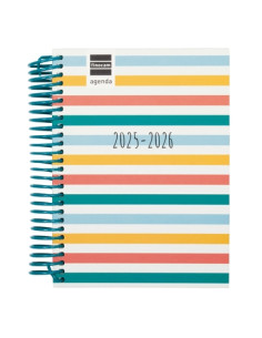 FINOCAM AGENDA DIVA PARA ESTUDIANTES ESPIRAL 8 1DP COLORS 2025-2026