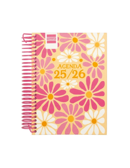 AGENDA ESCOLAR 2025-26 FINOCAM DIVA ESPIRAL tapa EXTRADURA DP 8 120x164 SPRING