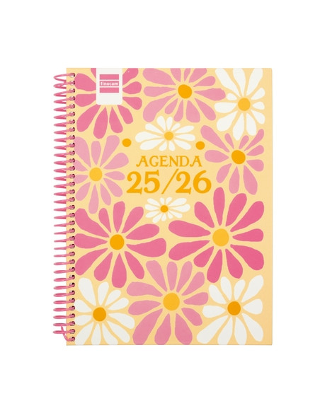 AGENDA ESCOLAR 2025-26 FINOCAM DIVA ESPIRAL tapa EXTRADURA SV APAIS 4 155x212 SPRING