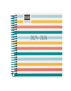 FINOCAM AGENDA DIVA PARA ESTUDIANTES ESPIRAL 8 SVH COLORS 2025-2026
