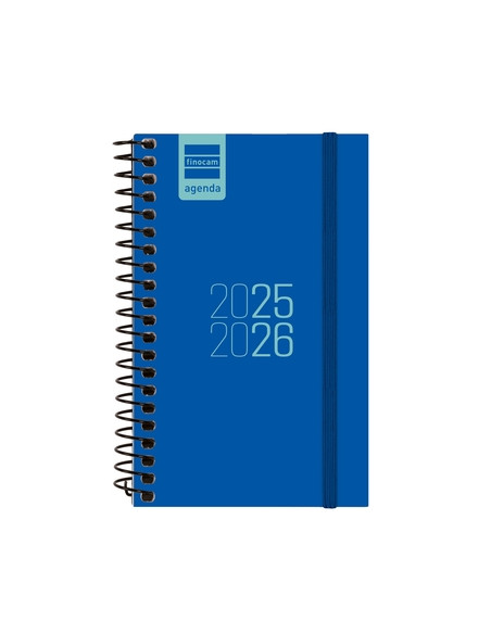 FINOCAM AGENDA PARA ESTUDIANTES ESPIRAL E3 - 79X127MM SVH AZUL 2025-2026