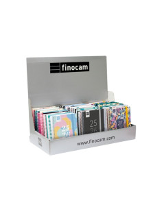 AGENDA ESCOLAR 2025-26 FINOCAM EUSKERA C2400 8 SURTIDO EXPOSITOR de 40