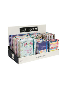 AGENDA ESCOLAR 2025-26 FINOCAM TRENDY SURTIDO EXPOSITOR DE 28