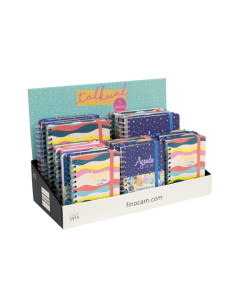 AGENDA ESCOLAR 2025-26 FINOCAM TRENDY TALKUAL SURTIDO EXPOSITOR de 22