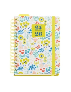 AGENDA ESCOLAR 2025-26 MIQUELRIUS ANNE LEHMAN WIRE-O tapa EXTRA con GOMA PLUS 4 170x218 DP SPRING