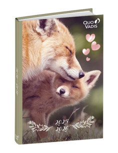 AGENDA ESCOLAR 2025-26 QUO VADIS EUROTEXTAGENDA  AMIGOS ZORRO 12x17cm DP