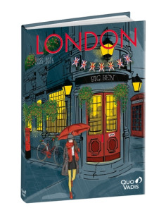 AGENDA ESCOLAR 2025-26 QUO VADIS EUROTEXTAGENDA  CITIES LONDRES 12x17cm DP