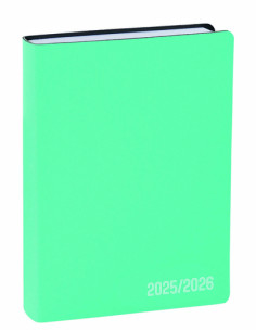 AGENDA ESCOLAR 2025-26 QUO VADIS EUROTEXTAGENDA  GALAXY VERDE 12x17cm DP