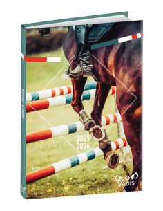AGENDA ESCOLAR 2025-26 QUO VADIS EUROTEXTAGENDA  ONE WAY EQUITACIÓN 12x17cm DP