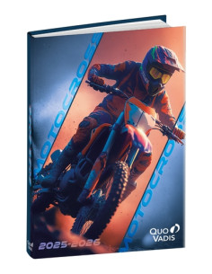 AGENDA ESCOLAR 2025-26 QUO VADIS EUROTEXTAGENDA  ONE WAY MOTO 12x17cm DP