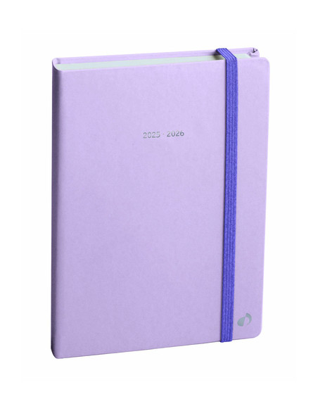 AGENDA ESCOLAR 2025-26 QUO VADIS EUROTEXTAGENDA  PASTEL LILA 12x17cm DP