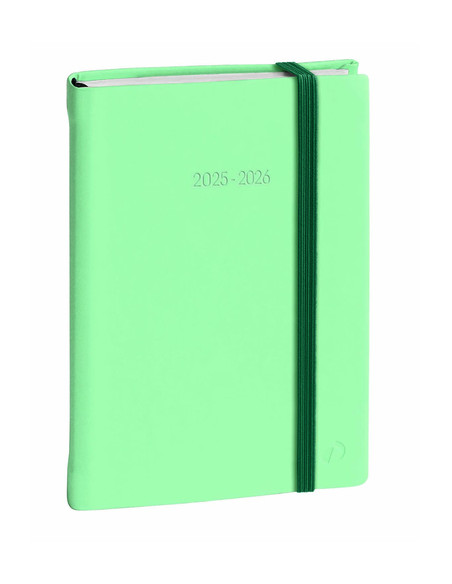 AGENDA ESCOLAR 2025-26 QUO VADIS EUROTEXTAGENDA  SILK VERDE 12x17cm DP