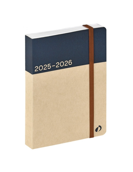 AGENDA ESCOLAR 2025-26 QUO VADIS EUROTEXTAGENDA RECIC ARRAKIS AZUL 12x17cm DP