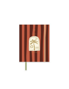 AGENDA ESCOLAR 2025-26 UO ENCOLADA tapa EXTRADURA con GOMA MINI 150x120 SV PALM