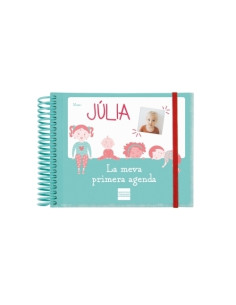 AGENDA ESCOLAR FINOCAM CATALAN INFANTIL NO DATA ESPIRAL tapa PP DP APAIS 160x130 LA MEVA PRIMERA AGENDA 0-6 AÑOS